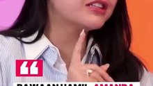 Amanda Manopo gampang nangis kalo nonton film kartun atau film sedih selama hamil