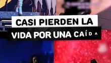 Famosos que casi pierden la vida por una caída