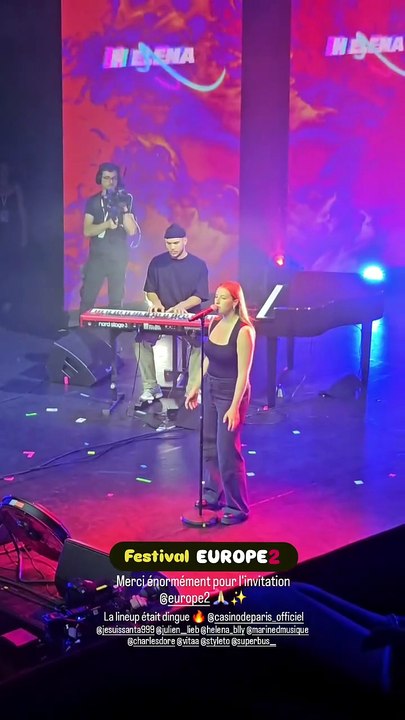 Merci Europe 2 pour l'invitation 🙏🏻