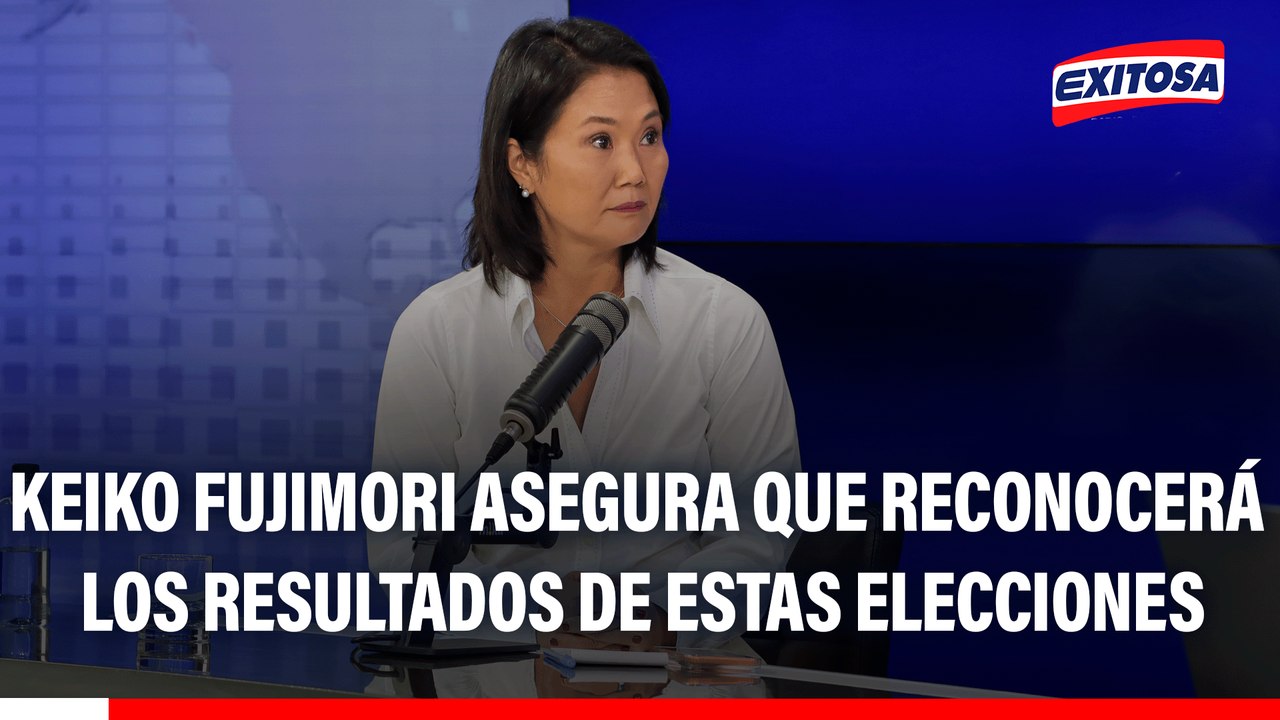 Keiko Fujimori recalca que reconoció los resultados electorales del año 2016 y 2021