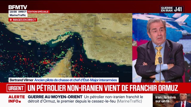 Un pétrolier non-iranien vient de franchir le détroit d'Ormuz pour la première fois depuis le cessez-le-feu