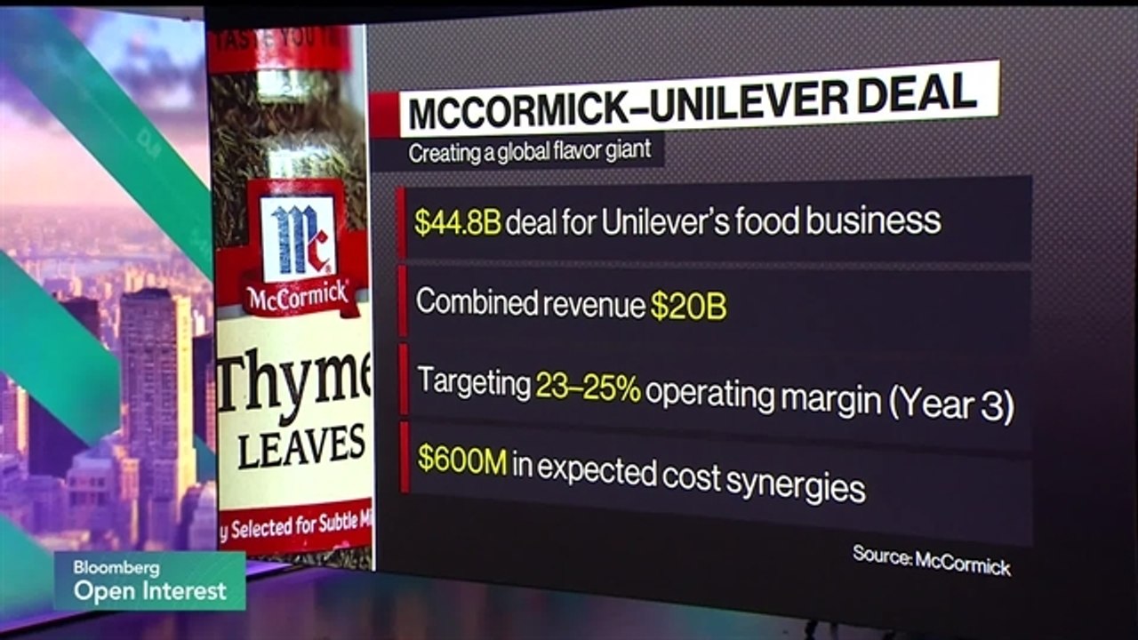 McCormick CEO Explains Unilever Deal