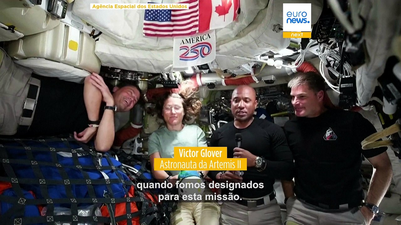 Missão Artemis II: tripulação regressa e partilha memórias da viagem à Lua