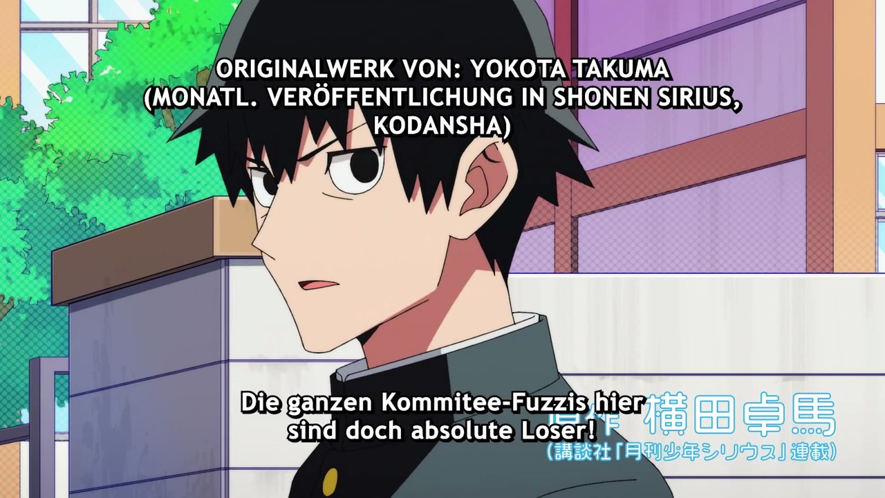 The Klutzy Class Monitor and the Girl with the Short Skirt - S01 Trailer (Deutsche UT) HD