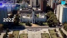 Cómo creció La Plata en casi 40 años
