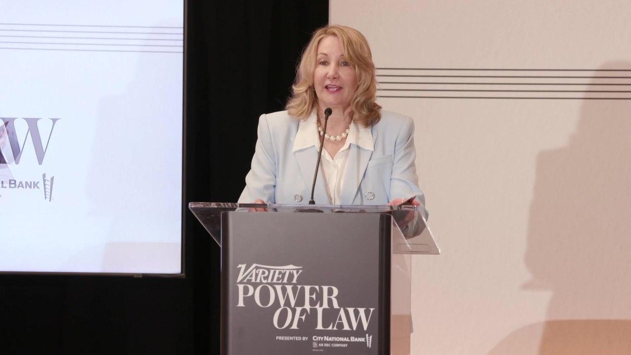 Dea Lawrence Opening Remarks | Variety Power of Law Breakfast