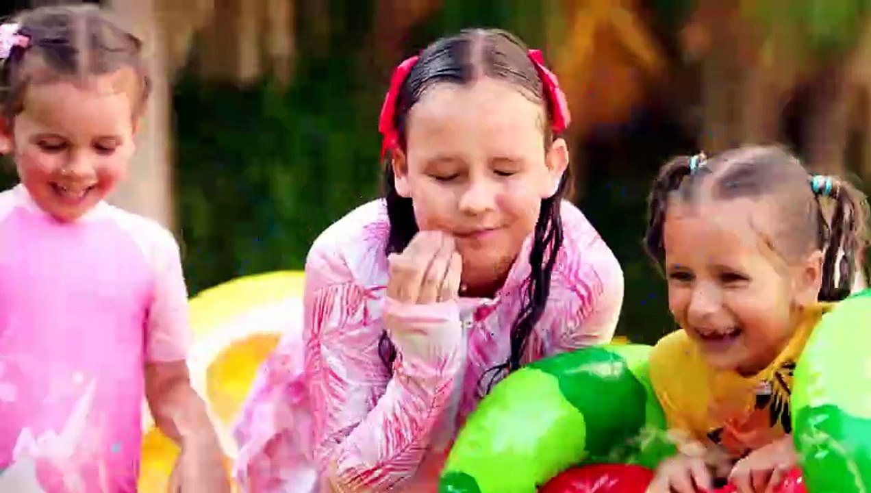 Learn Pool Safety Rules! Swimming in the Kids Pool Join us for a fun adventure as we learn important pool safety rules! This exciting