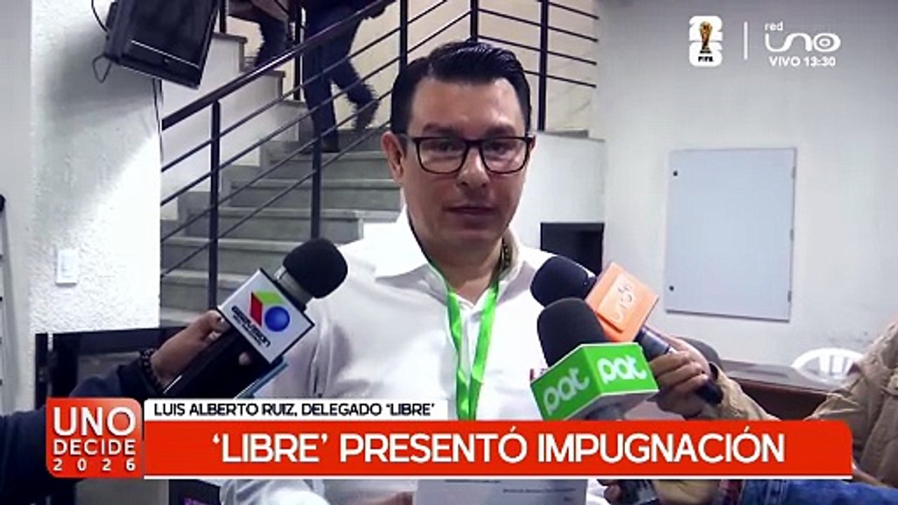 ´LIBRE´ PRESENTÓ IMPUGNACIÓN