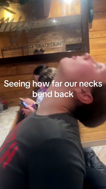 Female neck stretching 33