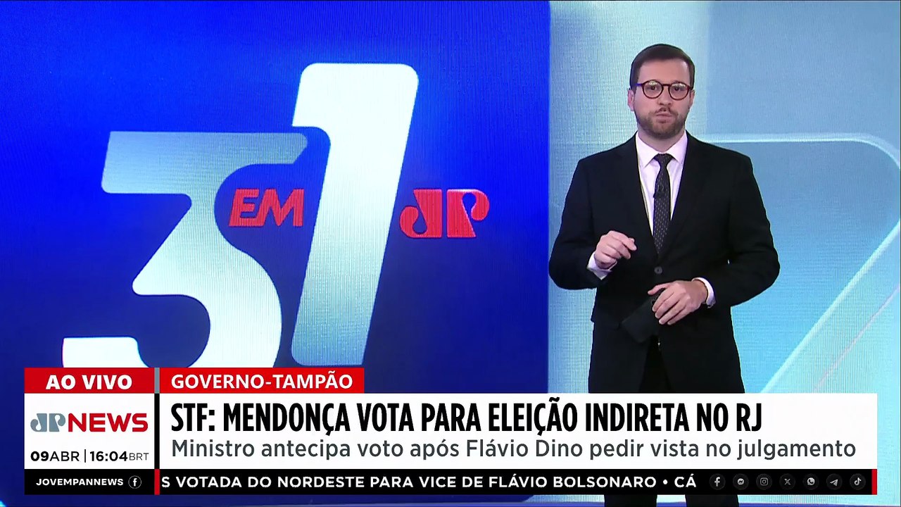 Eleições no RJ: Ministros do STF divergem e avaliam governador interino até próximo pleito