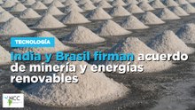 India y Brasil firman acuerdo de minería y energías renovables