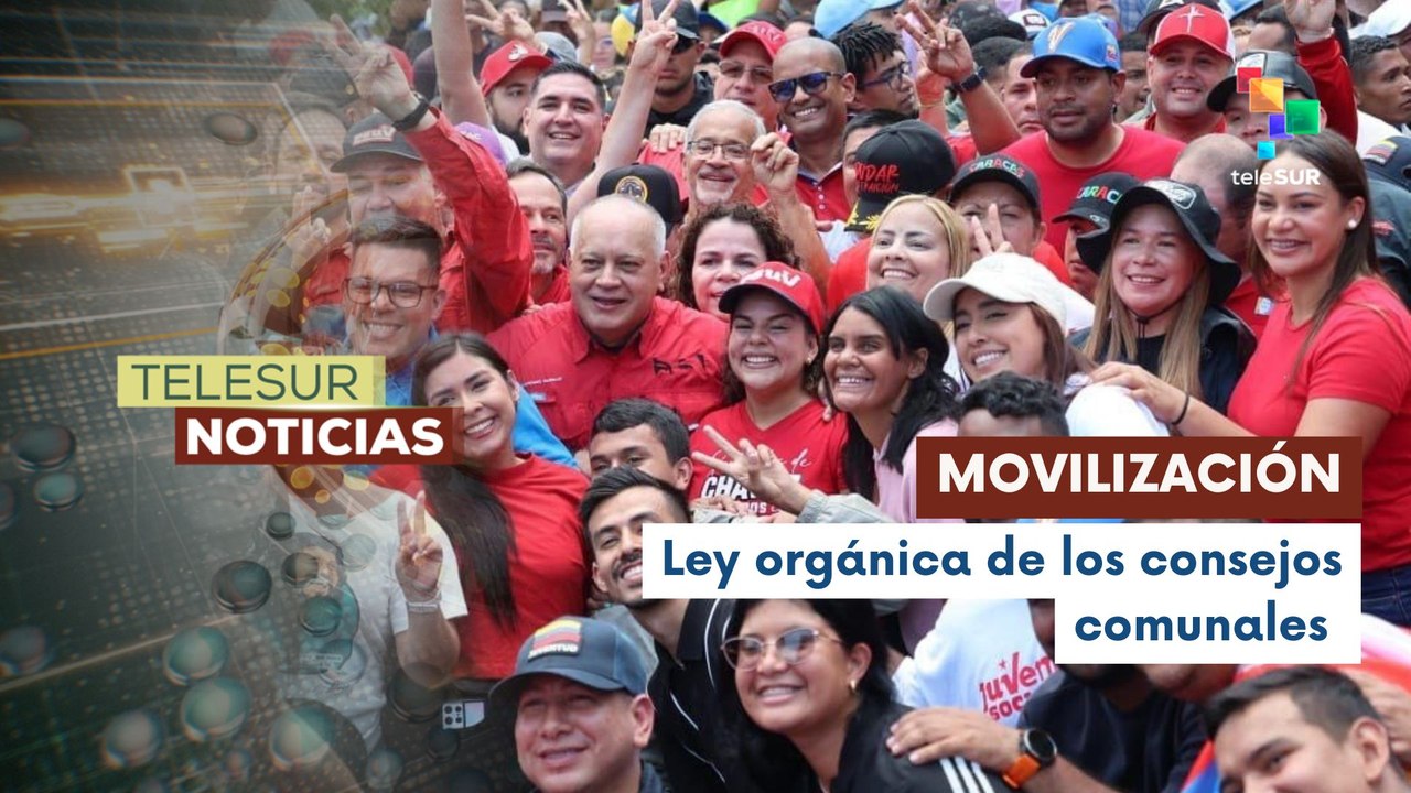 Gran marcha por los 20 años de la Ley orgánica de los consejos comunales