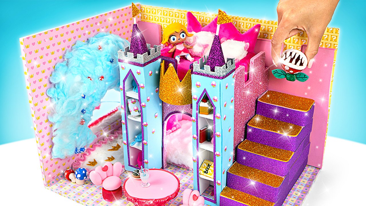 Comment fabriquer de charmants châteaux de princesse en carton
