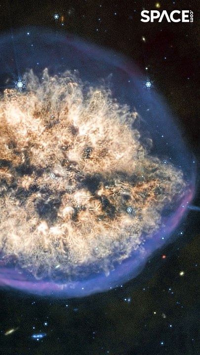 'Exposed Cranium' Nebula - James Webb Space Telescope