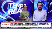 Eleições 2026: com Flávio, PL lança Domingos Sávio ao Senado em MG