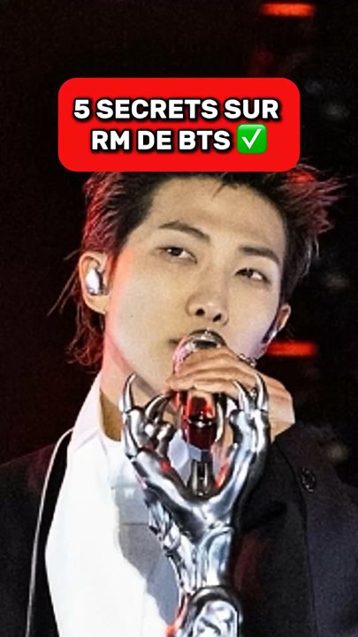 5 SECRETS SUR RM DE BTS