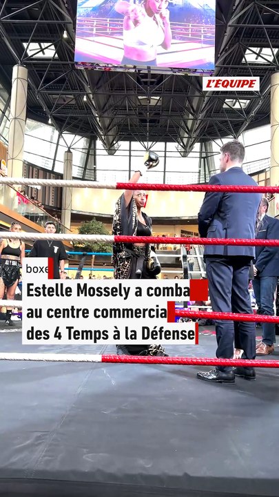 Estelle Mossely soigne son retour face à Bexcy Mateus - Boxe