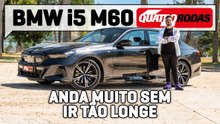 BMW i5 M60 é RÁPIDO como um M5 e tem trilha sonora de suspense