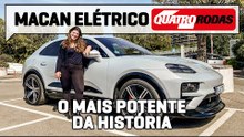Novo Porsche Macan é elétrico e MAIS POTENTE E RÁPIDO que os V6