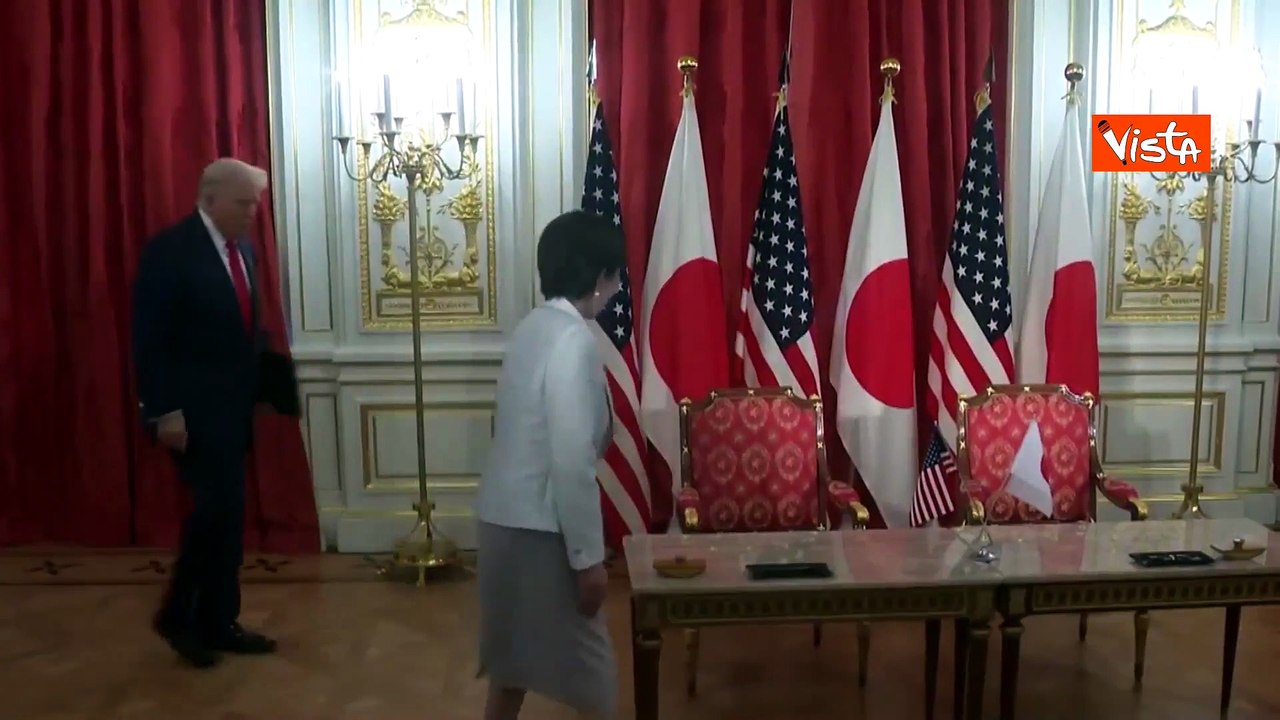 Trump e premier giapponese Sanae Takaichi firmano accordi su terre rare