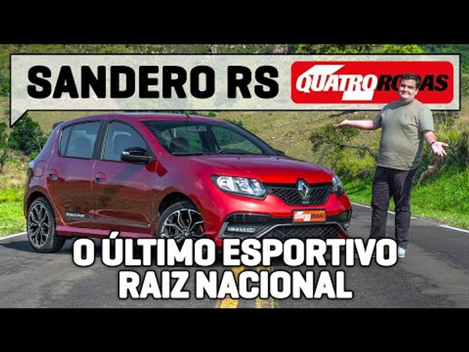 Renault Sandero R.S: a despedida do último esportivo manual nacional | Quatro Rodas
