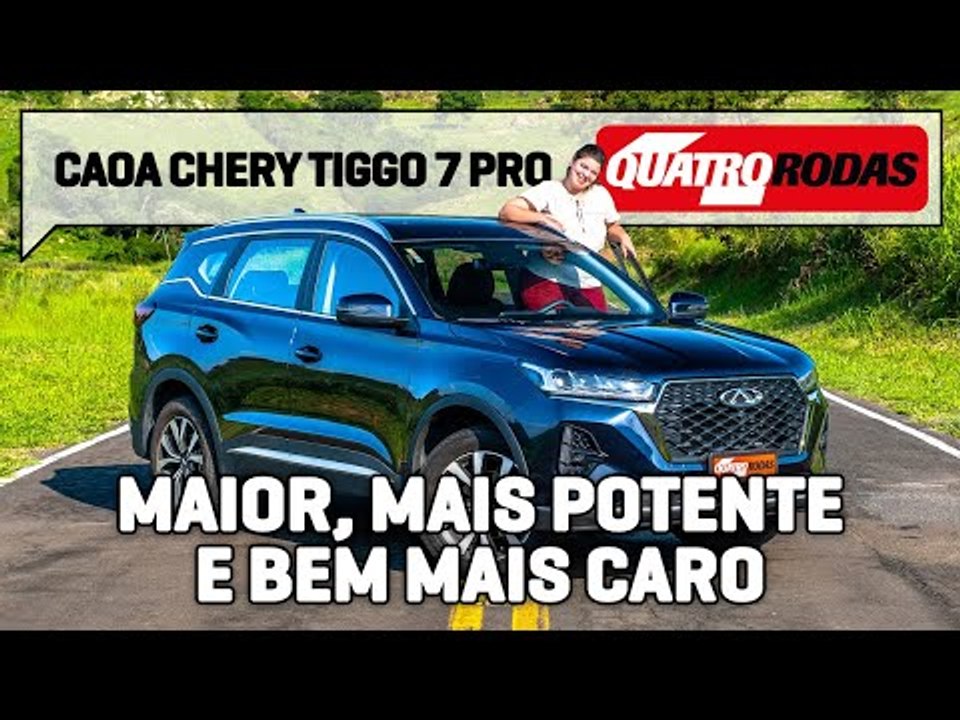 Caoa Chery Tiggo 7 Pro é grande e potente, mas vale quase R$ 200.000? | Quatro Rodas