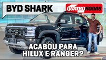 BYD SHARK: DIRIGIMOS a picape híbrida que atacará Ranger e Hilux no Brasil