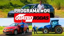 PROGRAMA QUATRO RODAS #4 - Tudo sobre GWM Haval H6, trator New Holland T6 e Polo TSI (24/06/2023)