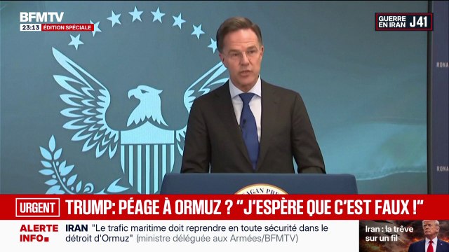 Guerre au Moyen-Orient: “Les alliés font tout ce que les États-Unis demandent”, déclare Mark Rutte, secrétaire général de l’Otan