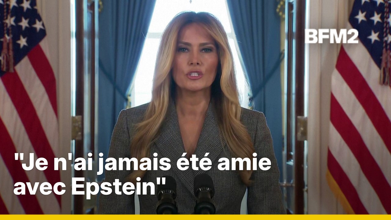 Melania Trump nie tout lien avec les crimes commis par Jeffrey Epstein