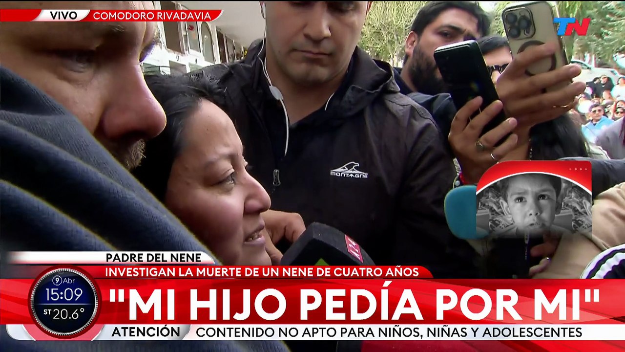 "Lo mataron": se quebró el padre de Ángel, el niño de 4 años que murió en la casa de su madre a la que no quería ir