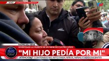 "Lo mataron": se quebró el padre de Ángel, el niño de 4 años que murió en la casa de su madre a la que no quería ir