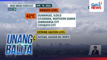 Weather update as of 6AM (April 10, 2026) | Unang Balita