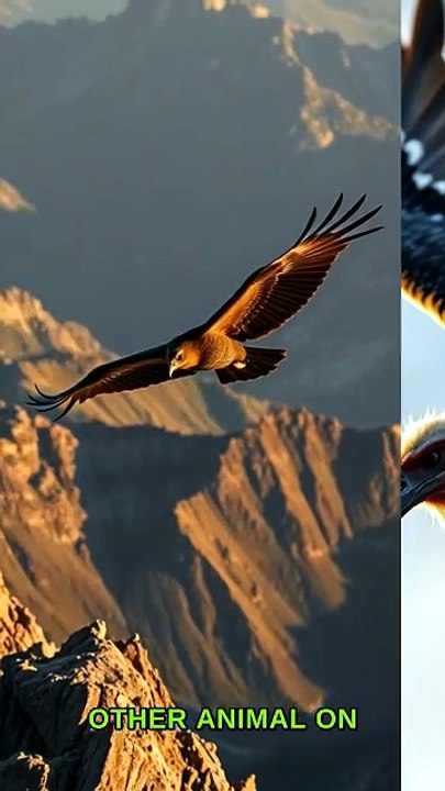 This Vulture Eats Pure Bones