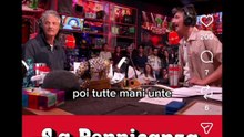La pennicanza con Fiorello e biggio