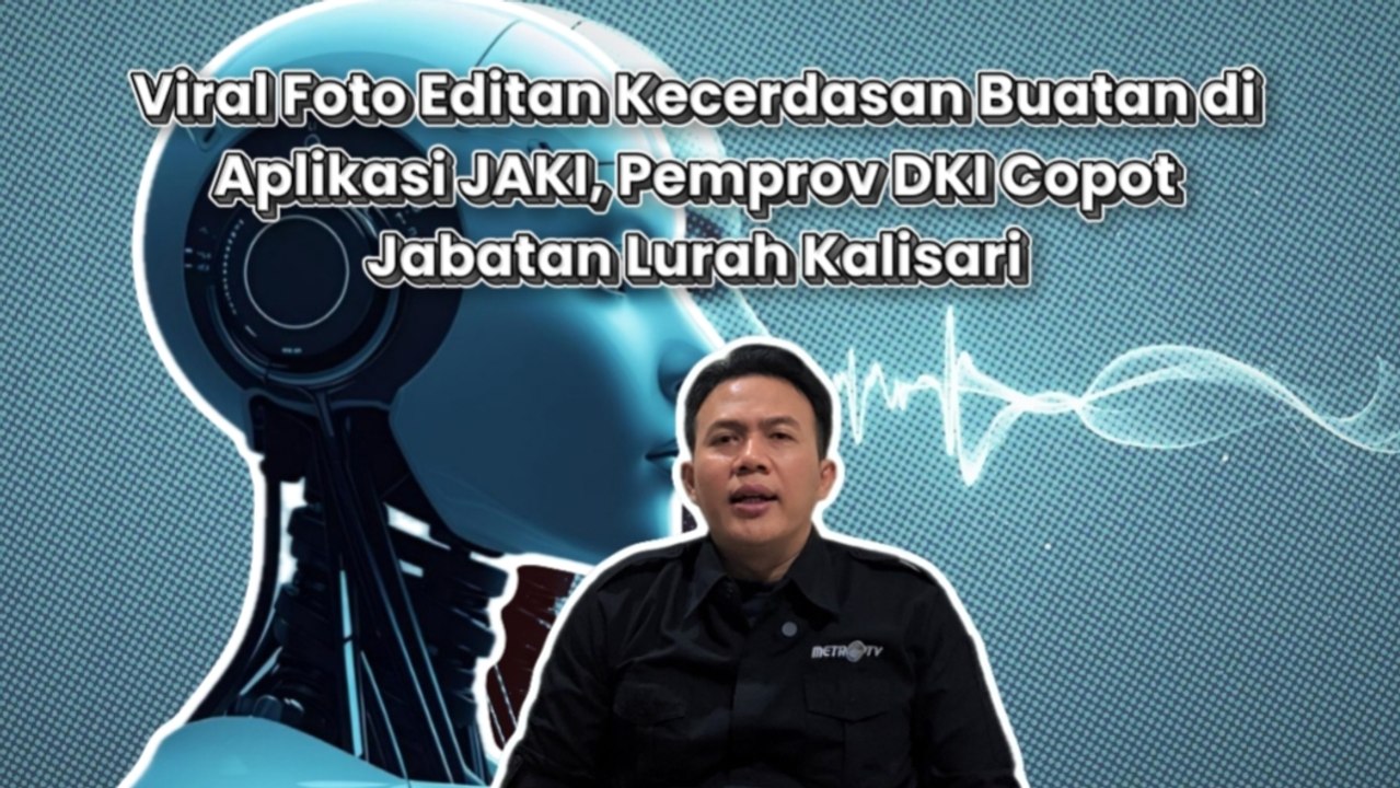 Buntut Rekayasa Laporan Pakai Foto AI, Lurah Kalisari Dinonaktifkan-<I>Beranda Nasional</i>