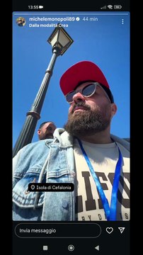 Michele monopoli story oggi a Cefalonia in grecia