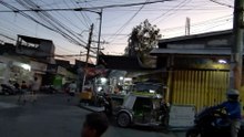 Gloomy Late Afternoon on Sinalyasi Street in Caloocan City in the Philippines