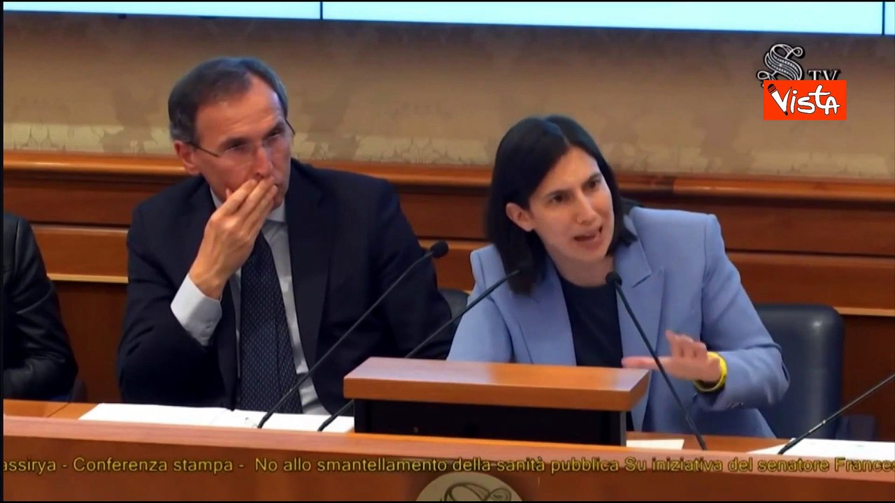 Schlein: "Opposizioni unite contro la privatizzazione della sanità"