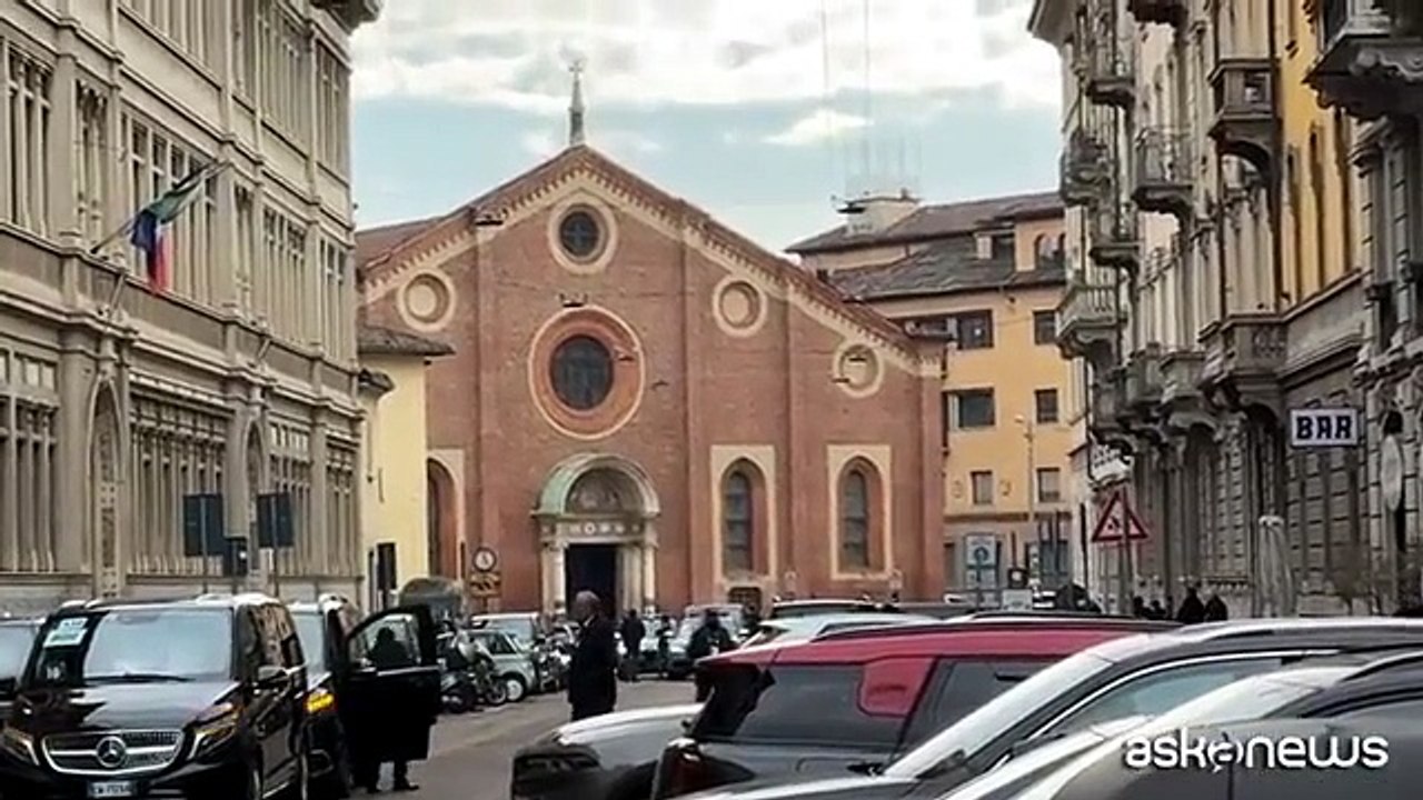 Vance nella Milano olimpica va a messa in Santa Maria  delle Grazie