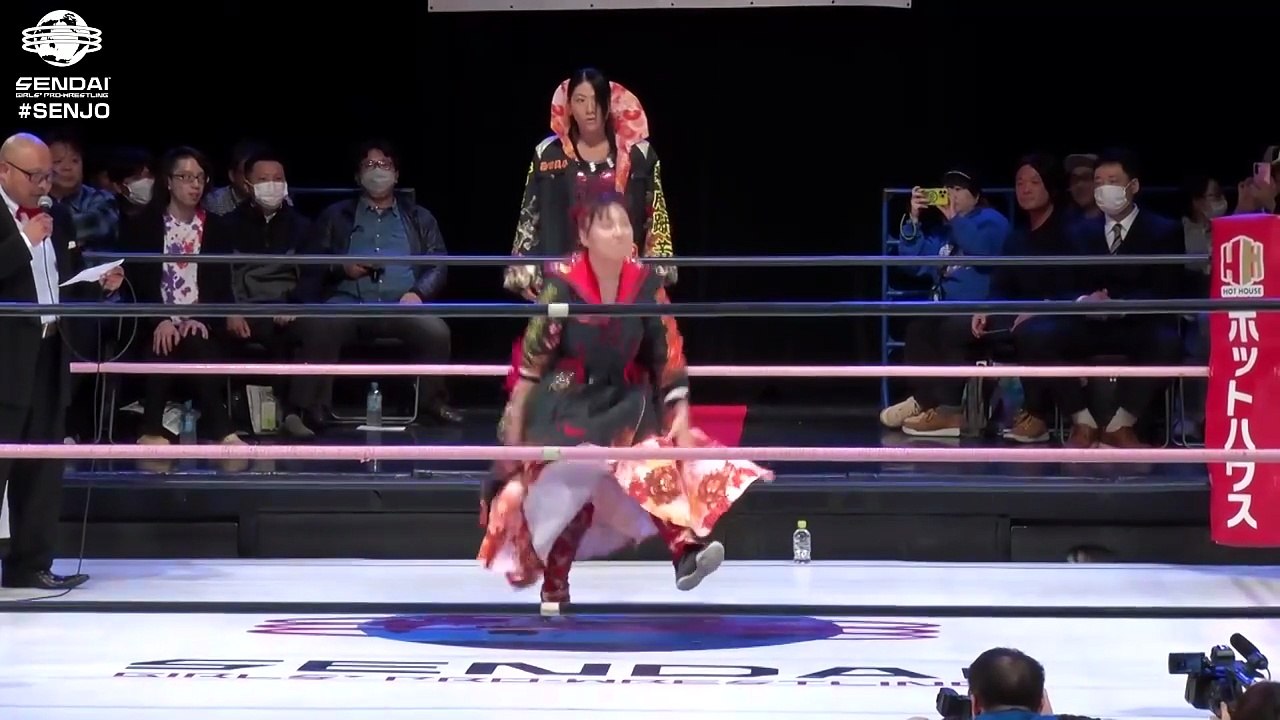 Mika Iwata & Miyuki Takase vs. Hazuki & Mio Momono (SENDAI GIRLS 2026.03.27)