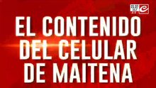 El contenido del celular de Maitena