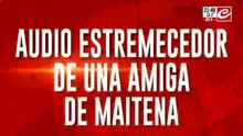 Audio estremecedor de una amiga de Maitena