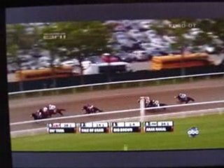 Big Brown finishes last @ Belmont Stakes (6.7.08)