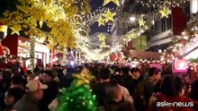Natale a Shanghai, per le Feste la città cinese si illumina