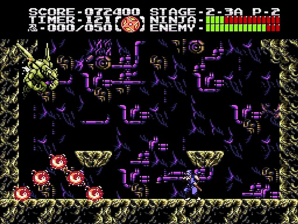 Ninja Gaiden III Boss Fight - The Night Diver