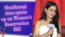Shubhangi Atre opens up on Women's Reservation Bill