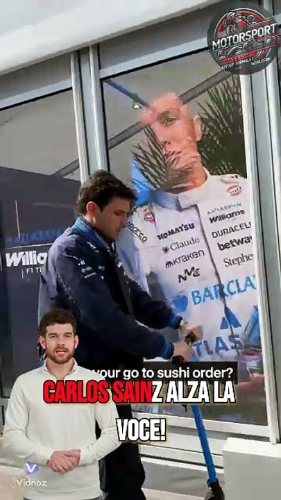 Sainz: Allarme Sicurezza! ❌🏎️ #sainz #williams #f1