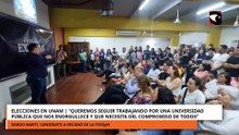Elecciones UNaM: \"Queremos seguir trabajando por una universidad pública que nos enorgullece\"