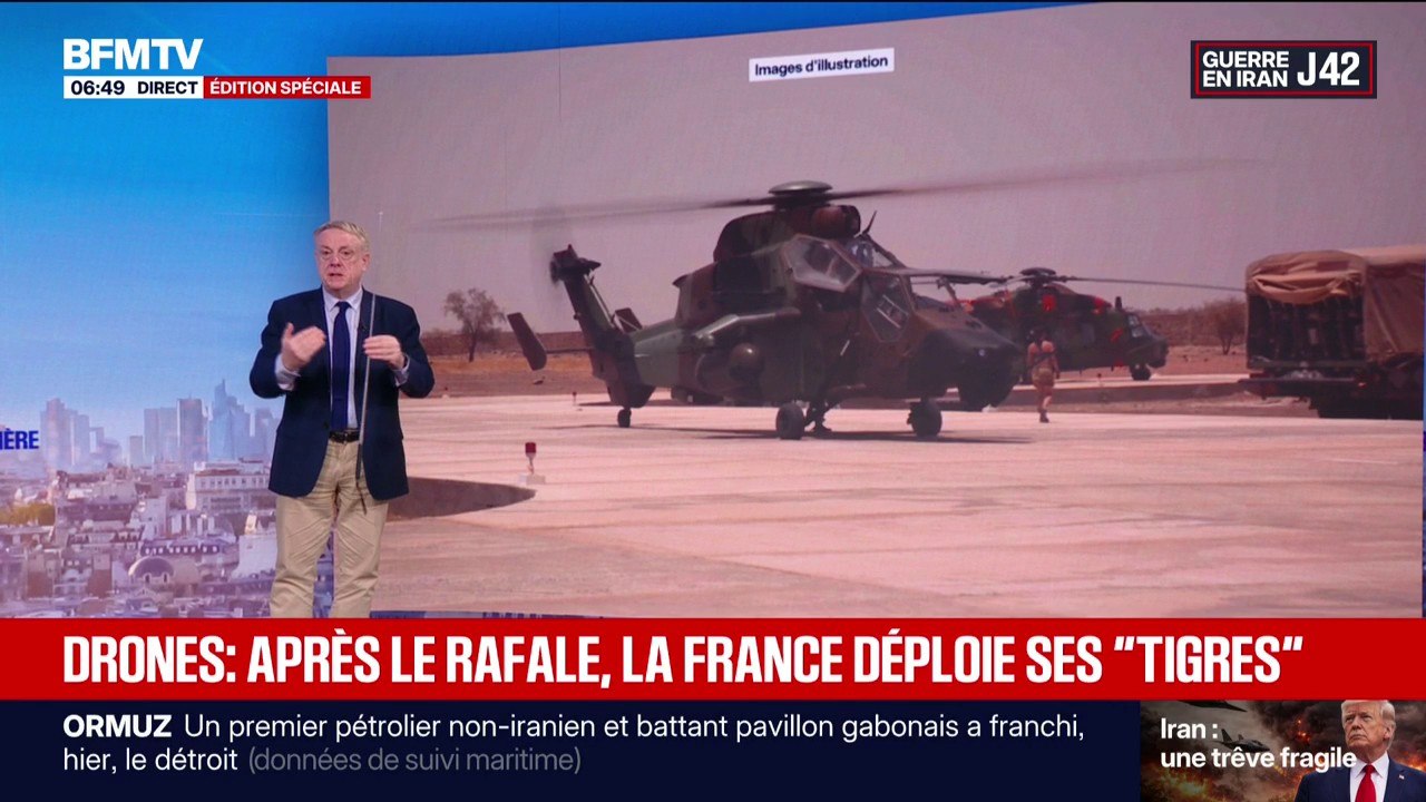 Guerre au Moyen-Orient: après des avions Rafale, la France déploie des hélicoptères "Tigre"